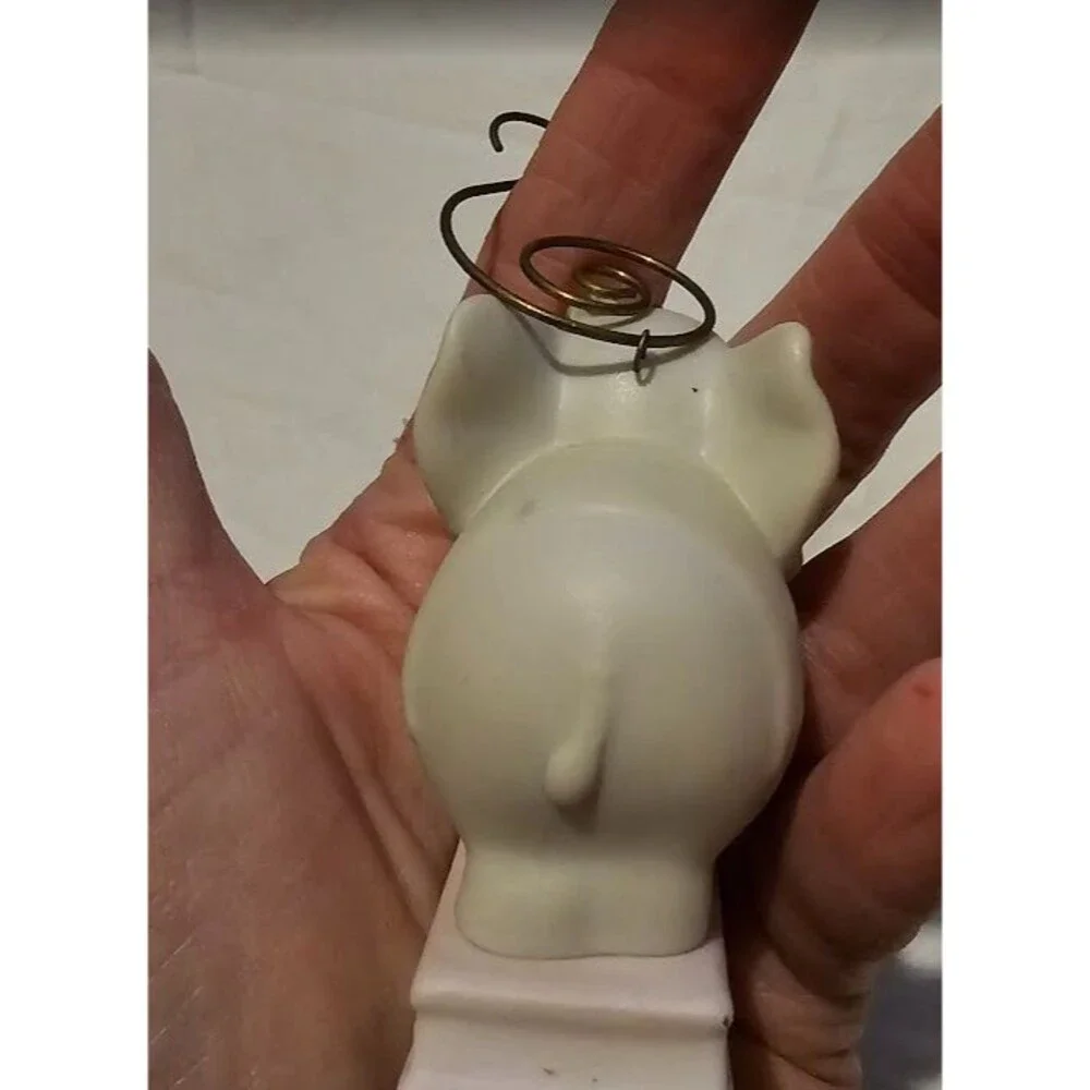 Precious Moments Elephant Christmas Train Ornament May Your Xmas Be Gigantic